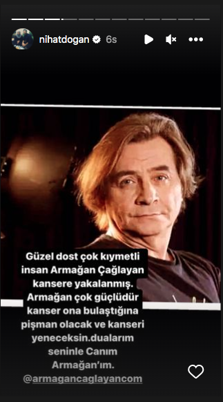 Ünlü isimlerden kansere yakalanan Armağan Çağlayan'a destek mesajları - Sayfa 15