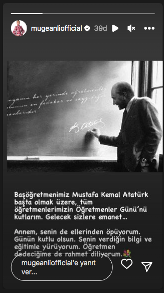 Ünlü isimlerden '24 Kasım Öğretmenler Günü' paylaşımları - Sayfa 6