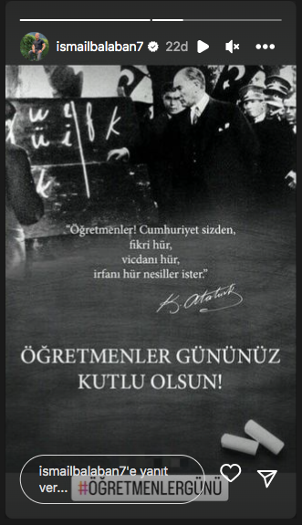Ünlü isimlerden '24 Kasım Öğretmenler Günü' paylaşımları - Sayfa 13