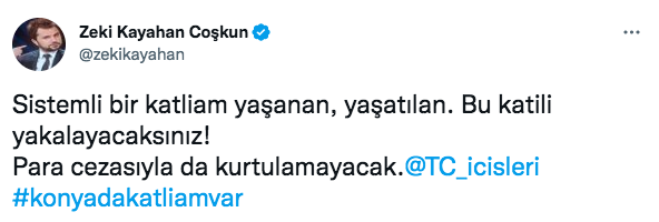 Konya'daki vahşet görüntüleri sosyal medyayı ayağa kaldırdı! Ünlü isimlerden tepki üstüne tepki yağdı - Sayfa 24