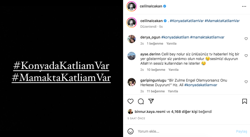 Konya'daki vahşet görüntüleri sosyal medyayı ayağa kaldırdı! Ünlü isimlerden tepki üstüne tepki yağdı - Sayfa 30