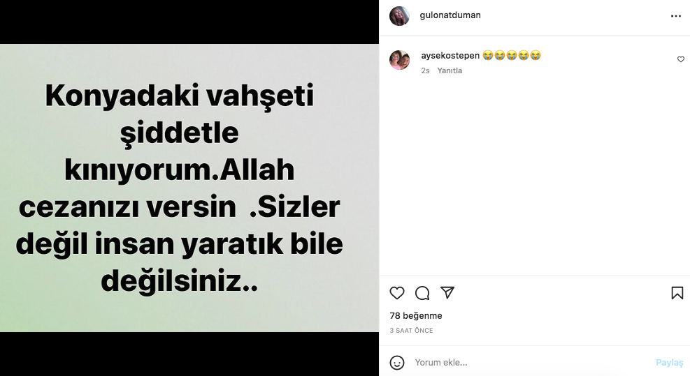 Konya'daki vahşet görüntüleri sosyal medyayı ayağa kaldırdı! Ünlü isimlerden tepki üstüne tepki yağdı - Sayfa 47