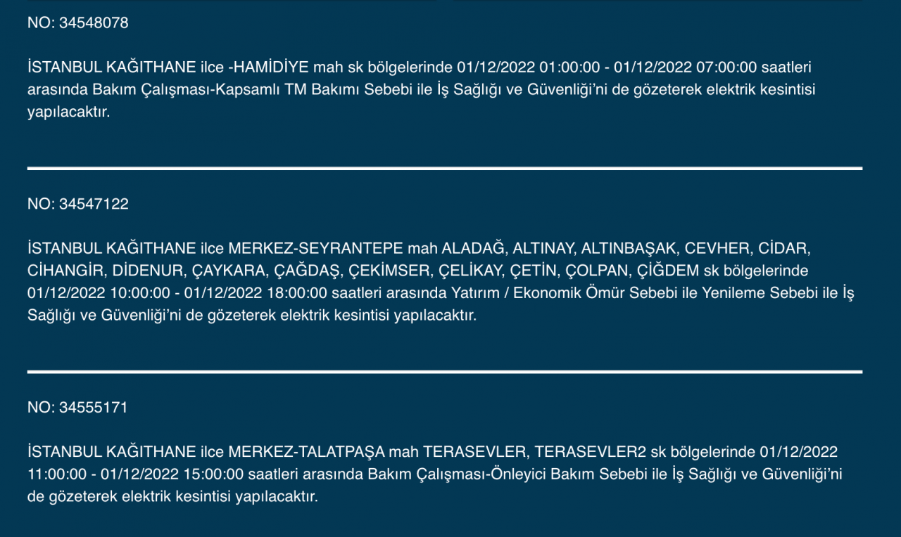 İstanbul'da 27 ilçe listeye alındı! (1 ARALIK PERŞEMBE) - Sayfa 21