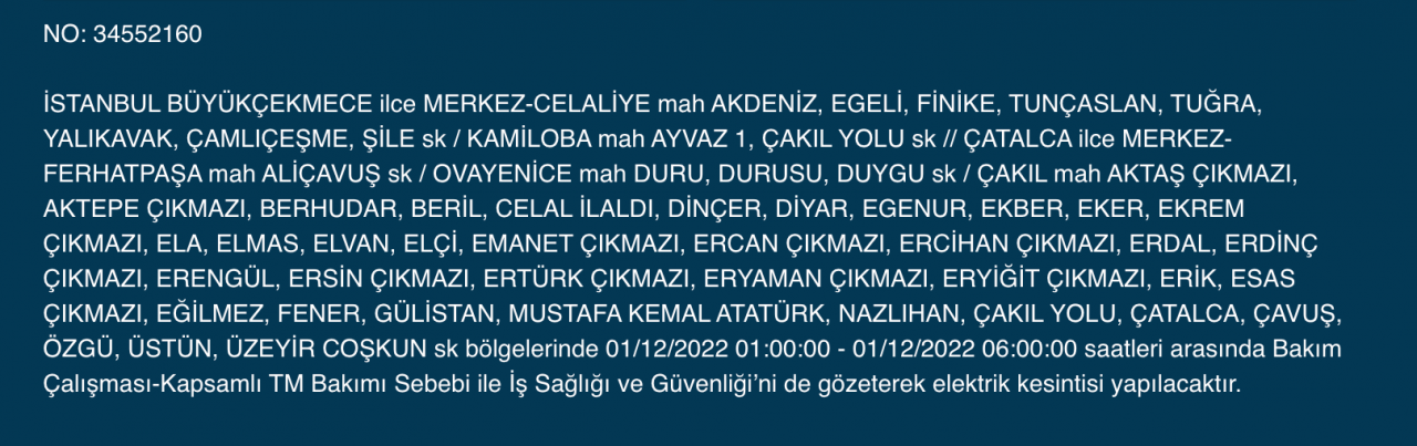 İstanbul'da 27 ilçe listeye alındı! (1 ARALIK PERŞEMBE) - Sayfa 11