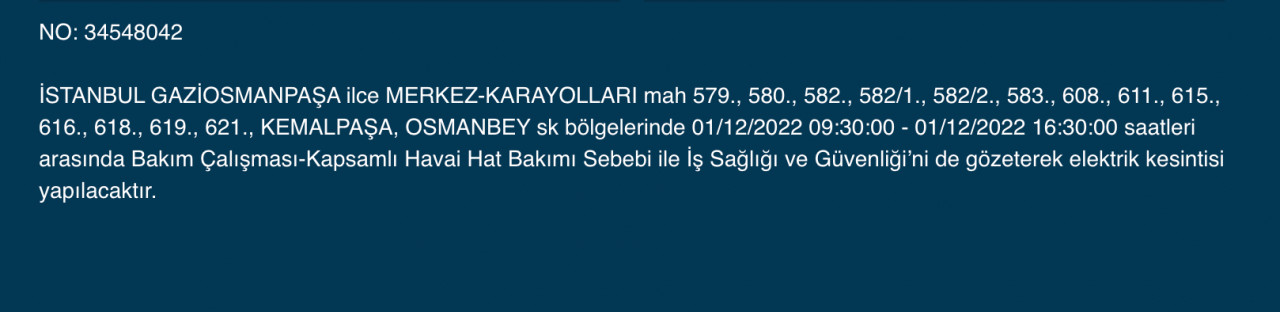 İstanbul'da 27 ilçe listeye alındı! (1 ARALIK PERŞEMBE) - Sayfa 19