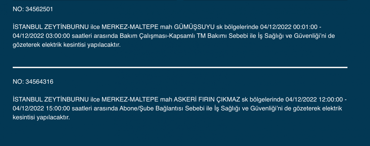 İstanbul'da hafta sonu 18 ilçe karanlığa gömülecek - Sayfa 17