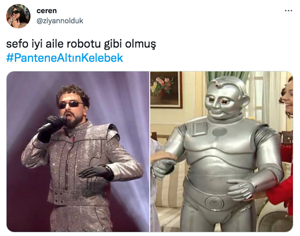 Sefo'nun Altın Kelebek kostümü dalga konusu oldu! ''İyi Aile Robotu dizisindeki Babür'e benzemiş'' - Sayfa 18