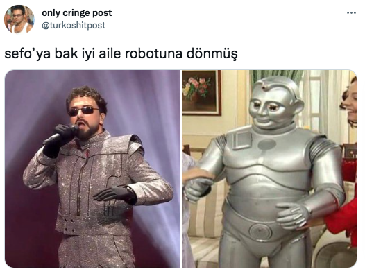 Sefo'nun Altın Kelebek kostümü dalga konusu oldu! ''İyi Aile Robotu dizisindeki Babür'e benzemiş'' - Sayfa 5