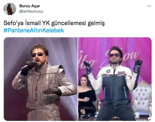 Sefo'nun Altın Kelebek kostümü dalga konusu oldu! ''İyi Aile Robotu dizisindeki Babür'e benzemiş'' - Sayfa 16