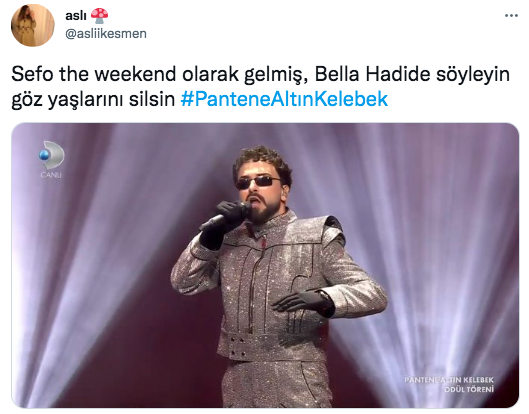 Sefo'nun Altın Kelebek kostümü dalga konusu oldu! ''İyi Aile Robotu dizisindeki Babür'e benzemiş'' - Sayfa 14