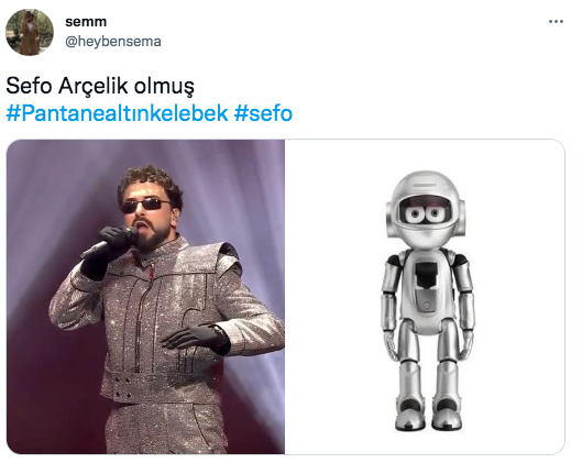 Sefo'nun Altın Kelebek kostümü dalga konusu oldu! ''İyi Aile Robotu dizisindeki Babür'e benzemiş'' - Sayfa 6
