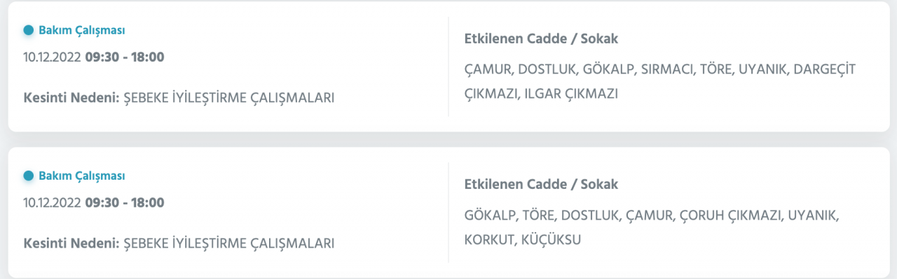 İstanbul’un 27 ilçesinde elektrik kesintisi (10 ARALIK) - Sayfa 29