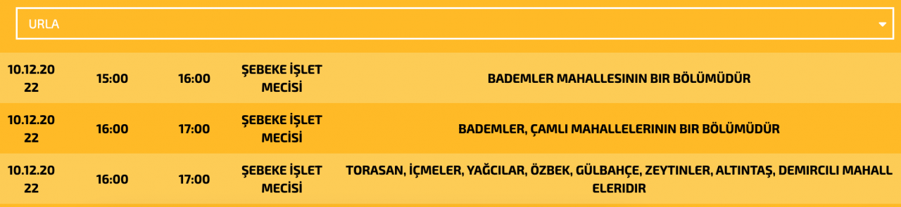 İzmir’in 18 ilçesi listede (10 ARALIK) - Sayfa 20
