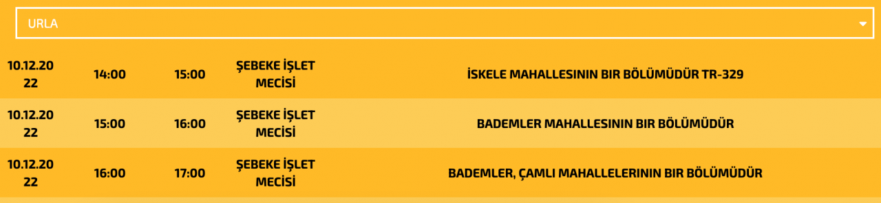 İzmir’in 18 ilçesi listede (10 ARALIK) - Sayfa 19