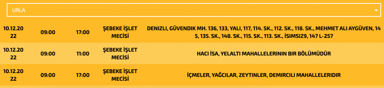 İzmir’in 18 ilçesi listede (10 ARALIK) - Sayfa 17