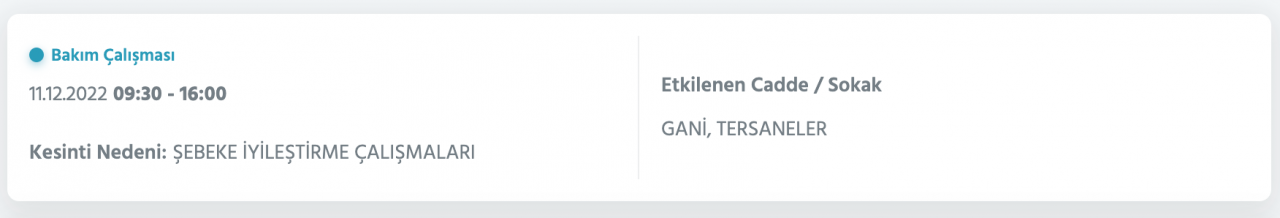 İstanbul’da uzun süreli elektrik kesintisi (11 ARALIK PAZAR) - Sayfa 25