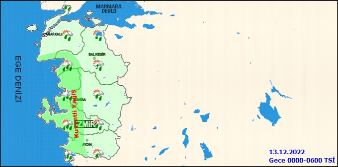 İzmir’e sel, yıldırım, rüzgar ve dolu uyarısı! - Sayfa 2