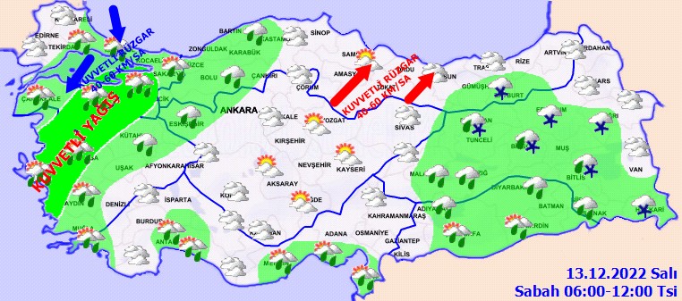 Meteoroloji ‘‘Sel olabilir’’ dedi ve çok sayıda il için kuvvetli yağış uyarısı yaptı - Sayfa 2