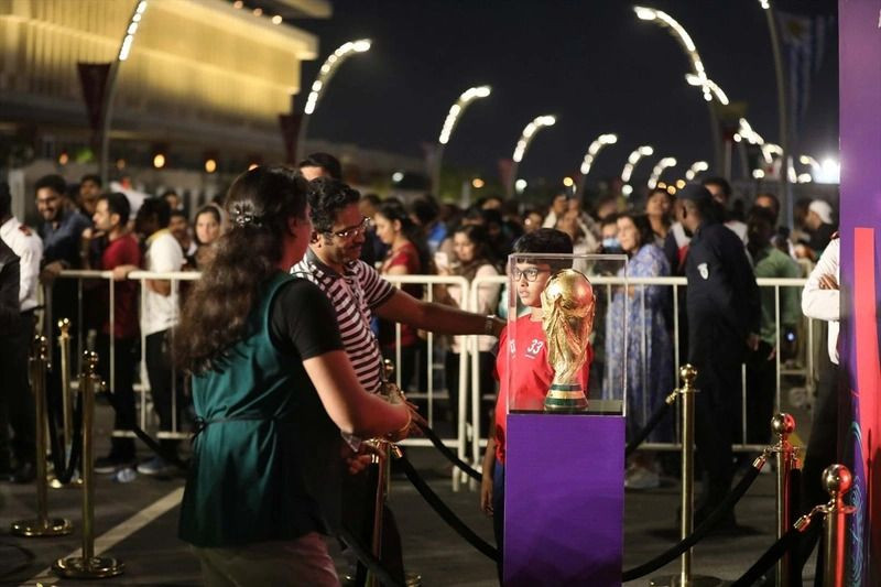 Katar'da heyecan had safhada! Dünya Kupası'nı görenler büyülendi... - Sayfa 20