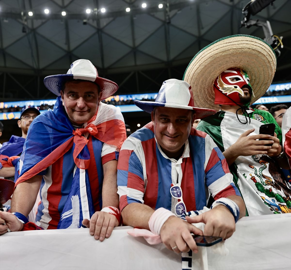 Katar'da görsel şölen! Dünya Kupası finalinde tribünler adeta yıkıldı - Sayfa 10