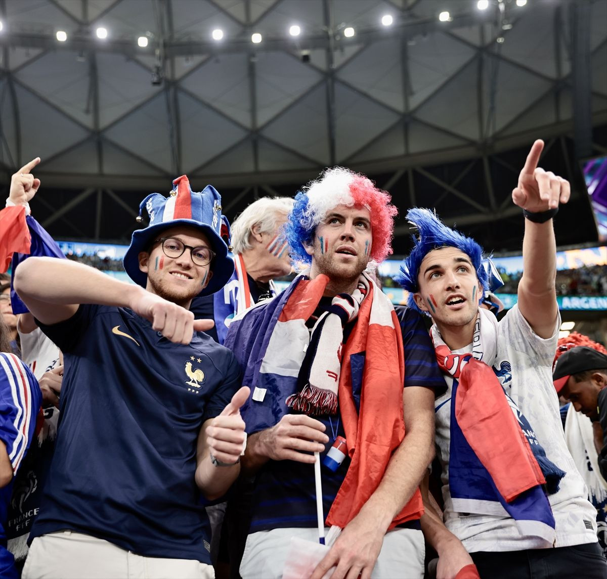 Katar'da görsel şölen! Dünya Kupası finalinde tribünler adeta yıkıldı - Sayfa 11