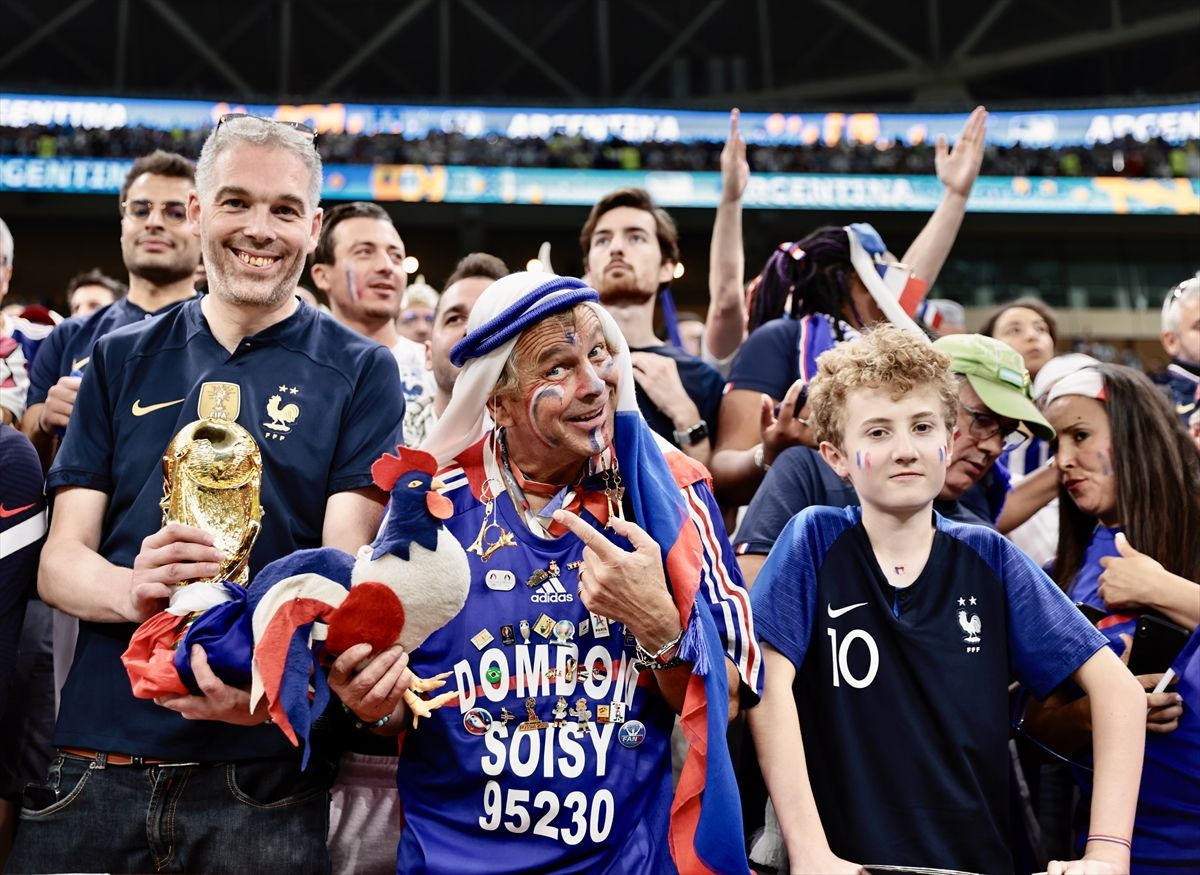 Katar'da görsel şölen! Dünya Kupası finalinde tribünler adeta yıkıldı - Sayfa 13