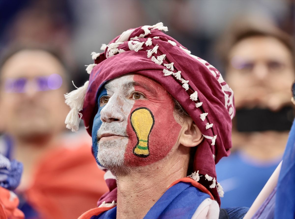 Katar'da görsel şölen! Dünya Kupası finalinde tribünler adeta yıkıldı - Sayfa 8