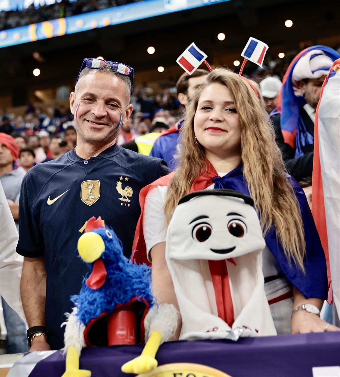 Katar'da görsel şölen! Dünya Kupası finalinde tribünler adeta yıkıldı - Sayfa 9