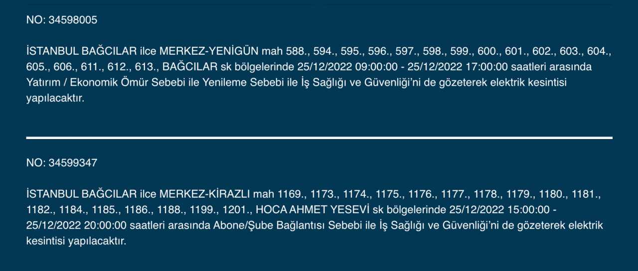 İstanbul'da çok sayıda ilçeye uyarı (25 ARALIK) - Sayfa 5