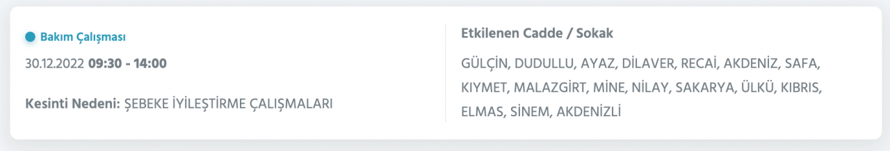 İstanbul'da uzun süreli elektrik kesintisi (30 ARALIK) - Sayfa 23