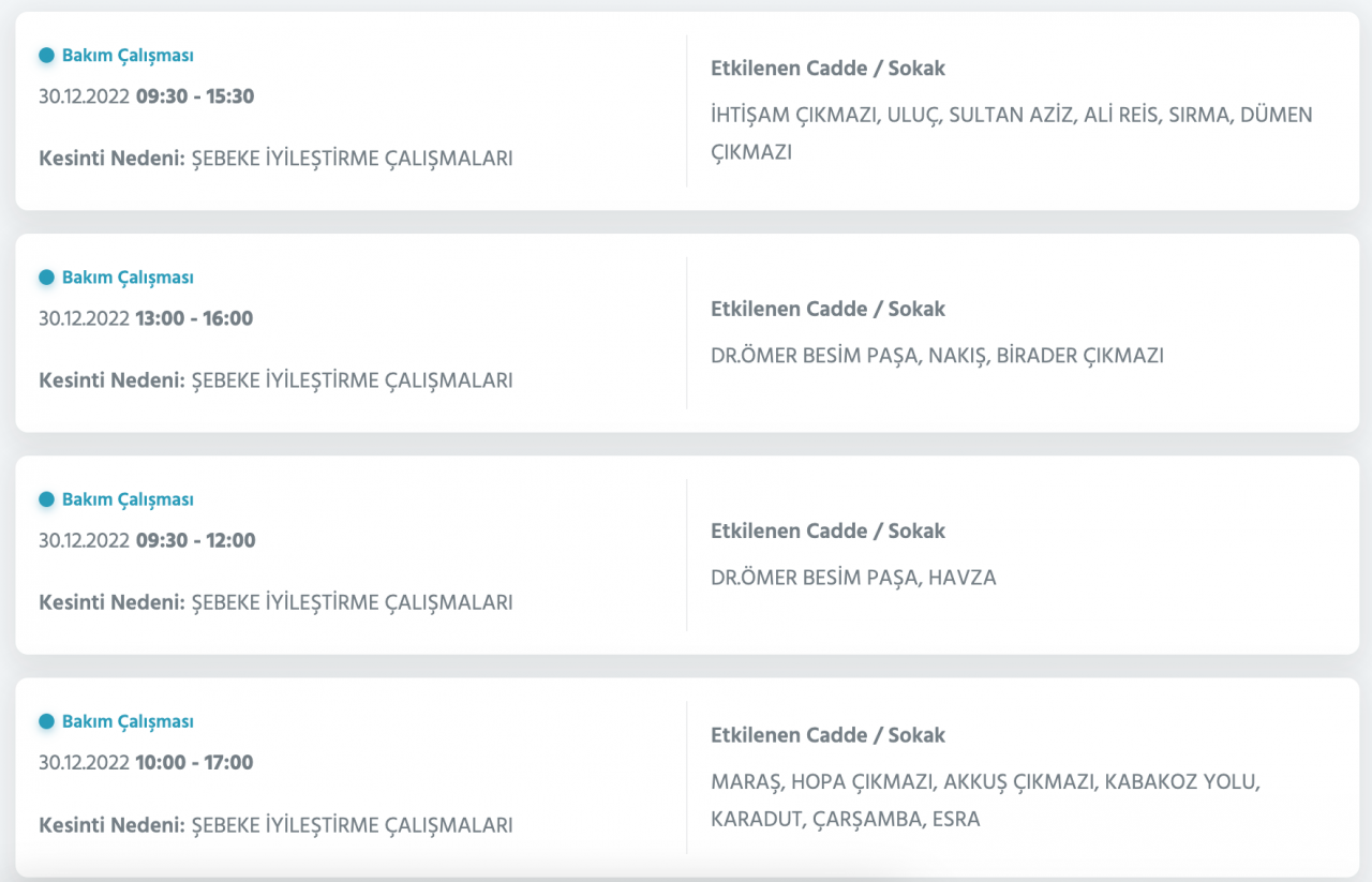 İstanbul'da uzun süreli elektrik kesintisi (30 ARALIK) - Sayfa 24
