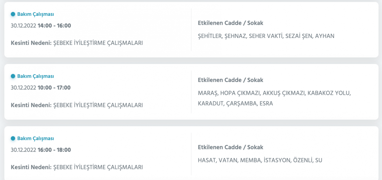 İstanbul'da uzun süreli elektrik kesintisi (30 ARALIK) - Sayfa 30