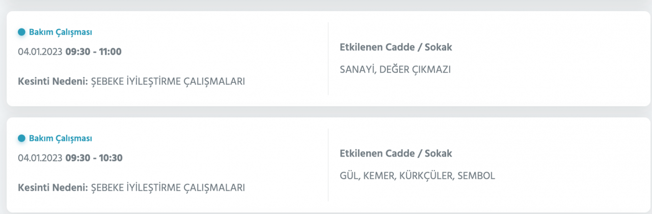 İstanbul’da uzun süreli elektrik kesintisi (4 OCAK) - Sayfa 38