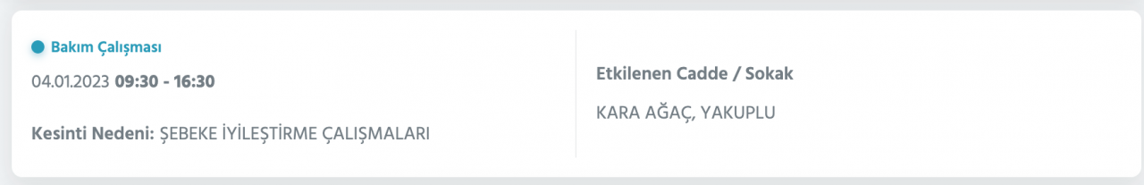 İstanbul’da uzun süreli elektrik kesintisi (4 OCAK) - Sayfa 34
