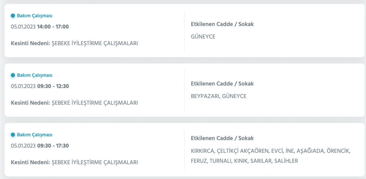Ankara için kesinti uyarısı yapıldı (5-6-7 OCAK) - Sayfa 6