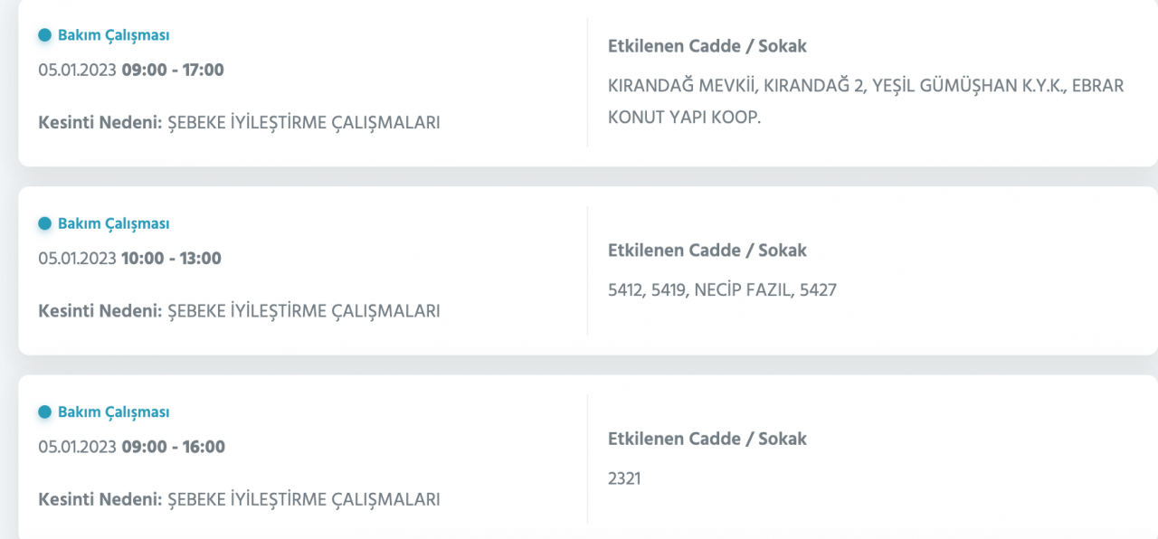 Ankara için kesinti uyarısı yapıldı (5-6-7 OCAK) - Sayfa 39