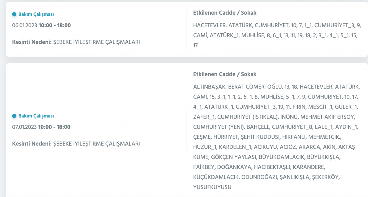 Ankara için kesinti uyarısı yapıldı (5-6-7 OCAK) - Sayfa 36
