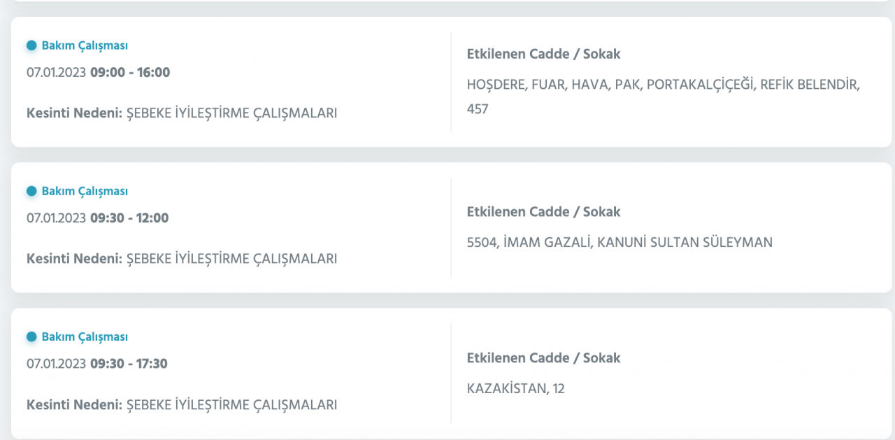 Ankara için kesinti uyarısı yapıldı (5-6-7 OCAK) - Sayfa 18