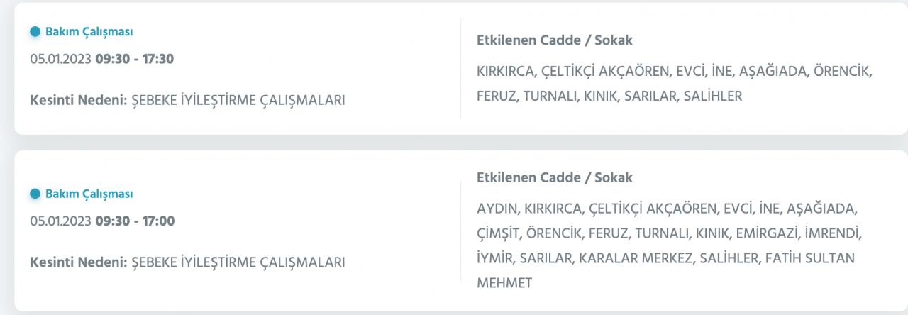 Ankara için kesinti uyarısı yapıldı (5-6-7 OCAK) - Sayfa 31