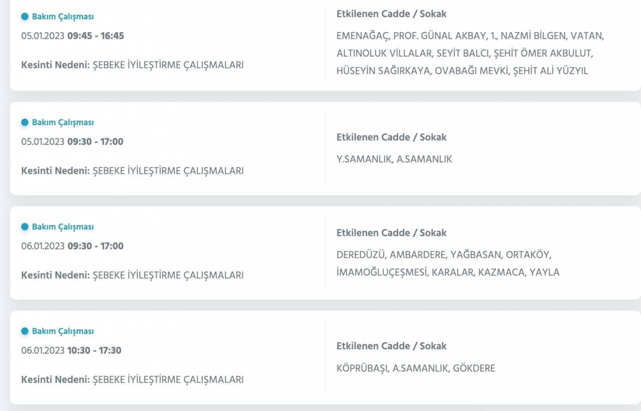 Ankara için kesinti uyarısı yapıldı (5-6-7 OCAK) - Sayfa 29