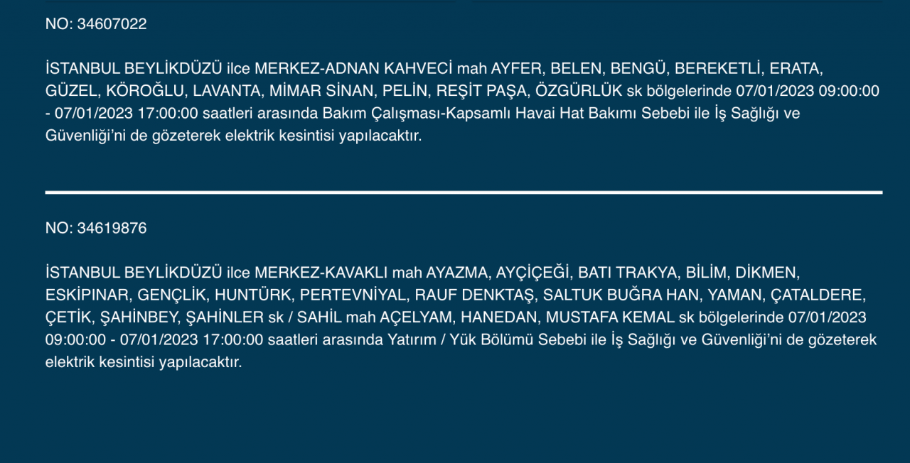 İstanbul’da 26 ilçe uyarıldı (7 OCAK) - Sayfa 7