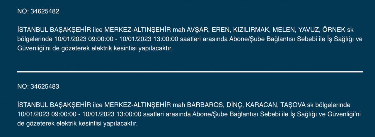 İstanbul’un çok sayıda ilçesine uyarı (10 Ocak) - Sayfa 7