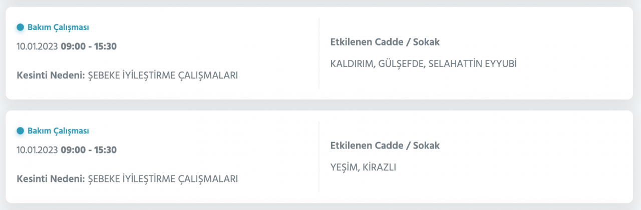 İstanbul’un çok sayıda ilçesine uyarı (10 Ocak) - Sayfa 50