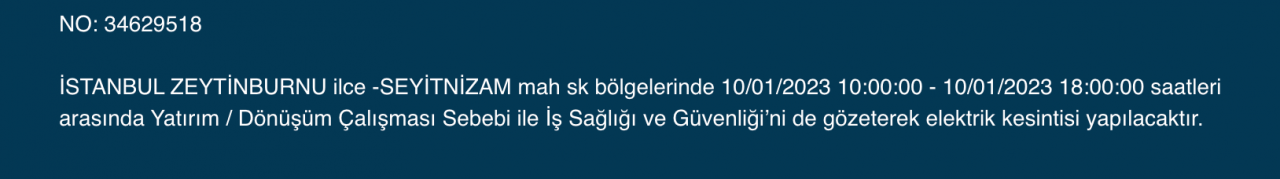 İstanbul’un çok sayıda ilçesine uyarı (10 Ocak) - Sayfa 30