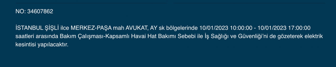 İstanbul’un çok sayıda ilçesine uyarı (10 Ocak) - Sayfa 27