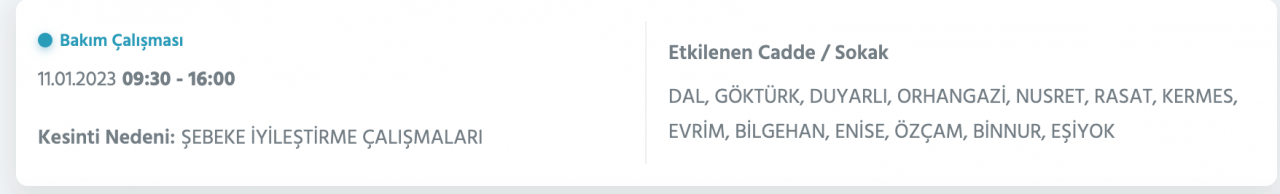 İstanbul’da uzun süreli elektrik kesintisi (11 Ocak) - Sayfa 44
