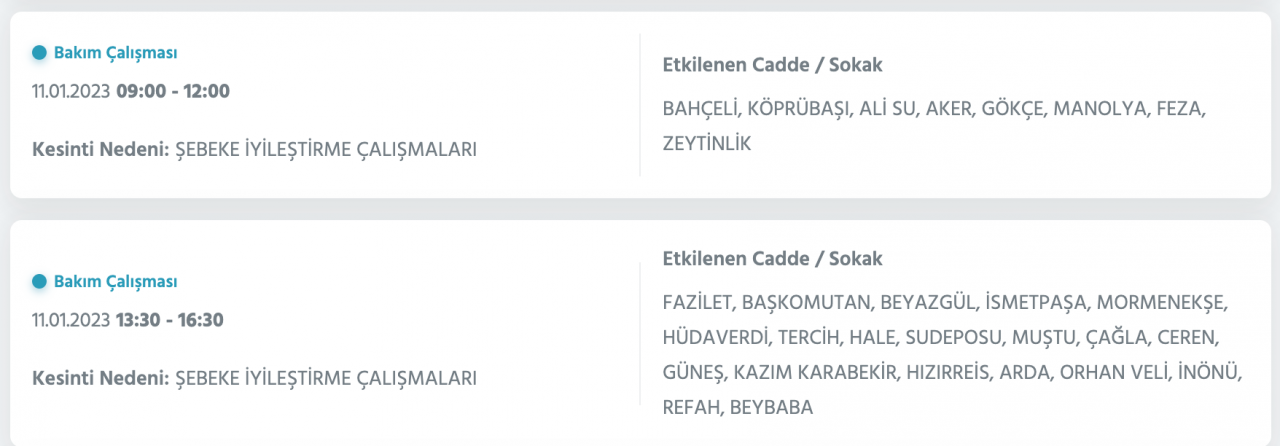 İstanbul’da uzun süreli elektrik kesintisi (11 Ocak) - Sayfa 39