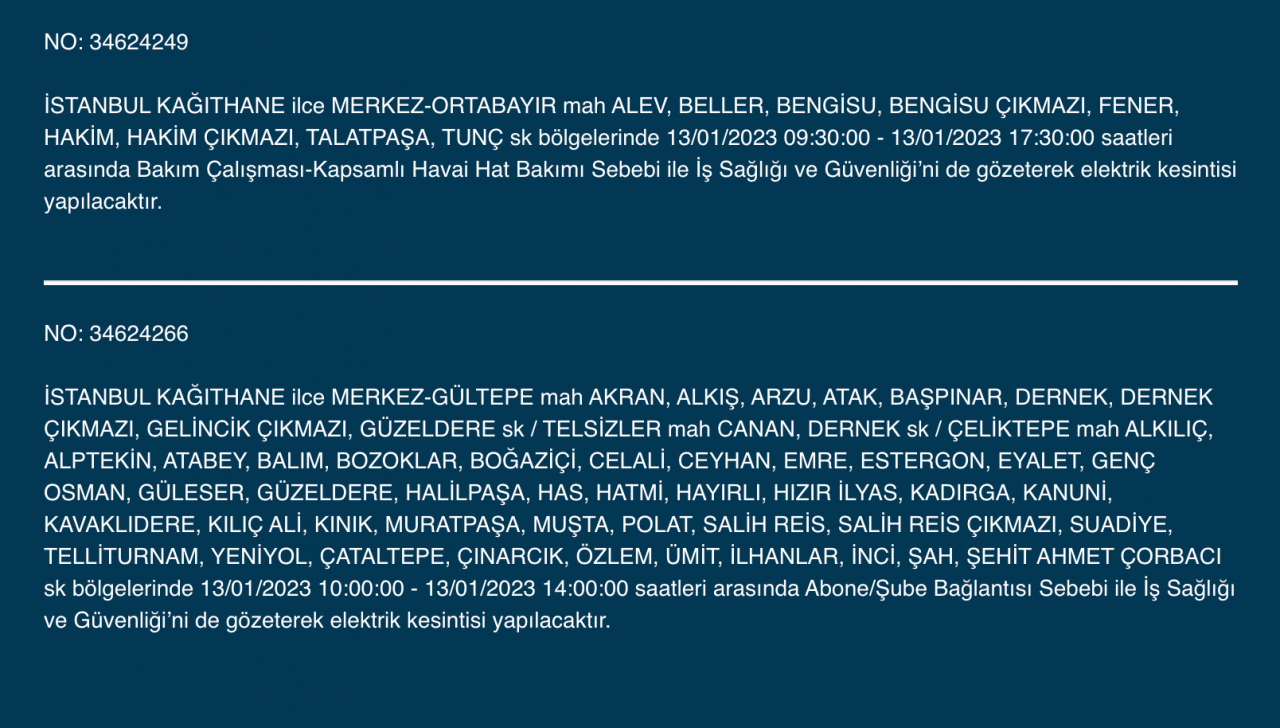 İstanbul’un 20 ilçesine uyarı! (13 Ocak) - Sayfa 22