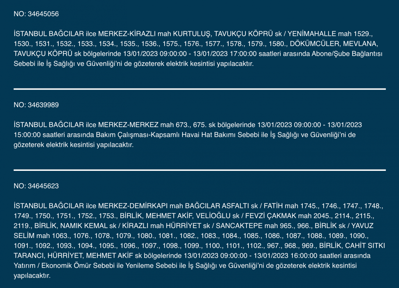 İstanbul’un 20 ilçesine uyarı! (13 Ocak) - Sayfa 5
