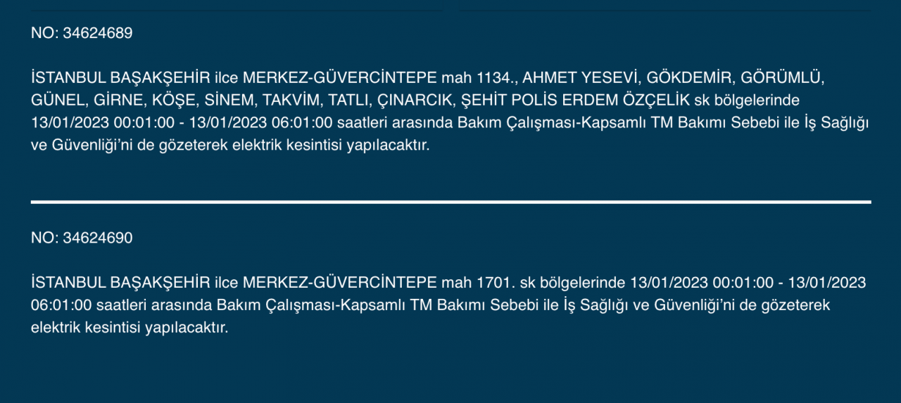 İstanbul’un 20 ilçesine uyarı! (13 Ocak) - Sayfa 8